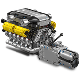 Motorised Italian Bull V12 Engine (1260 Pcs)